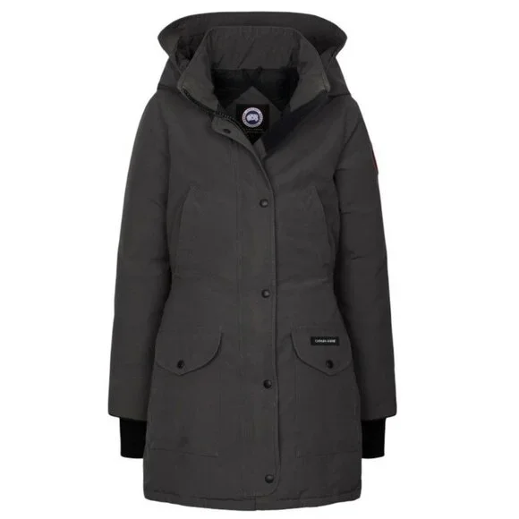 Canada Goose Trillium Parka Graphite Jacket Coat Womens Small‎ New w/o Tags - Picture 3 of 16